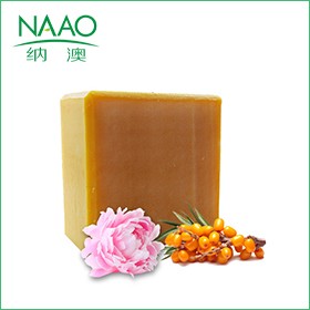 納澳自研純植物油脂 玫瑰沙棘精油手工皂 